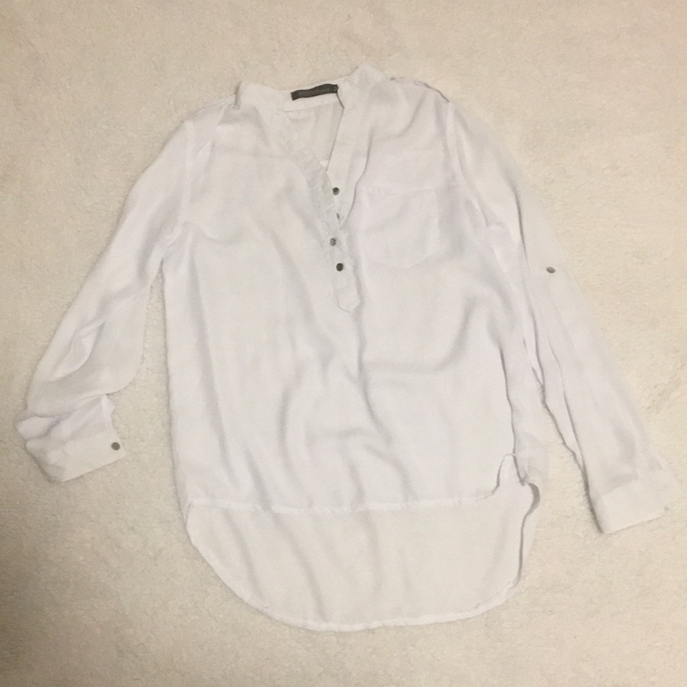 White zanzea blouse *NEVER WORN*